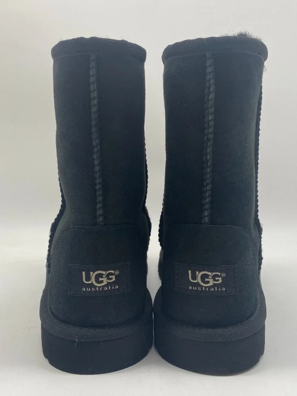 UGG CLASSIC BOOTS BLACK US BIG KIDS SIZE 6 # 5251Y K